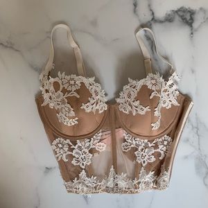 Victoria’s Secret Lace Bustier Top